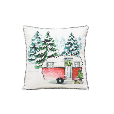 Toile Reversible Cushion Pad