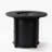 Round Fire Pit Table Propane Fire Table with Lava Rocks