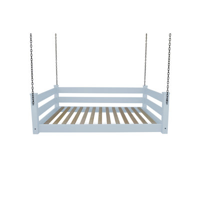 Adrow Solid Wood Hanging Daybed