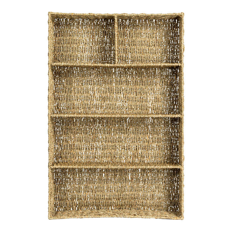 Natural Seagrass Rectangle Decorative Tray