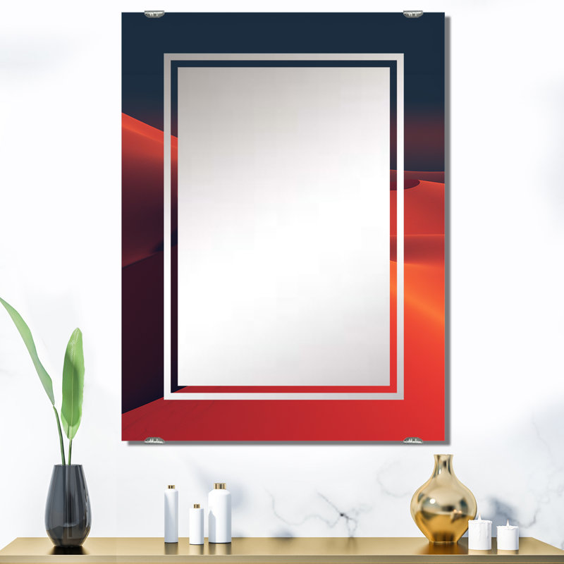 Veschi - Miroir mural désert MIR140754, 40 po x 30 po
