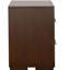 Table de chevet 2 tiroirs Polk Cappuccino