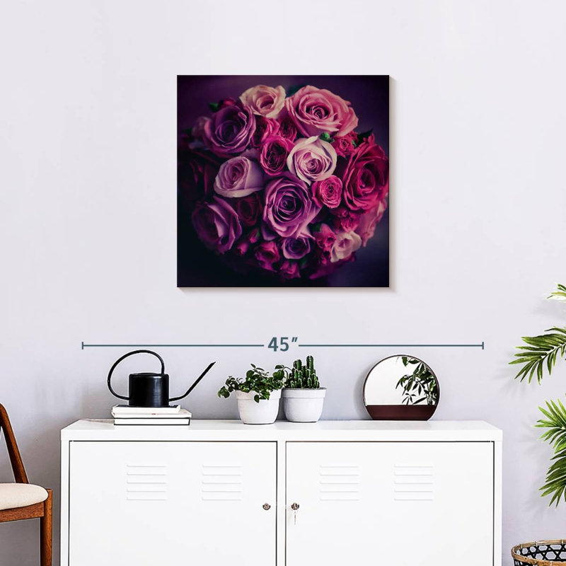 Hardie Pink Roses Wedding Bouquet, 24" H x 24" W