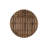 Glyndon 2 - Person Acacia Wood Patio Dining Set with Round Table