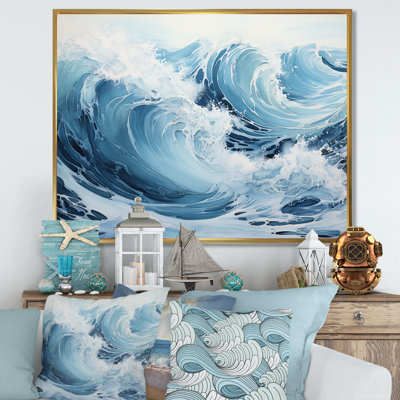 " Minimalism Ocean Storm "