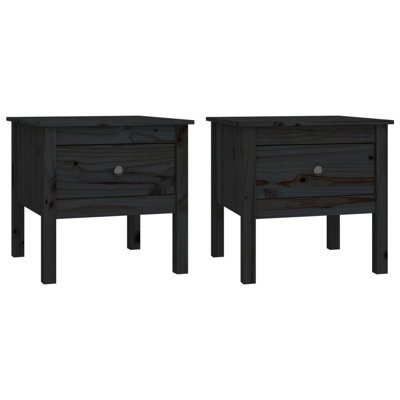 Kitija Solid Wood Side Table Set