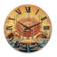 Horloge murale en bois massif Plumerville-728072178