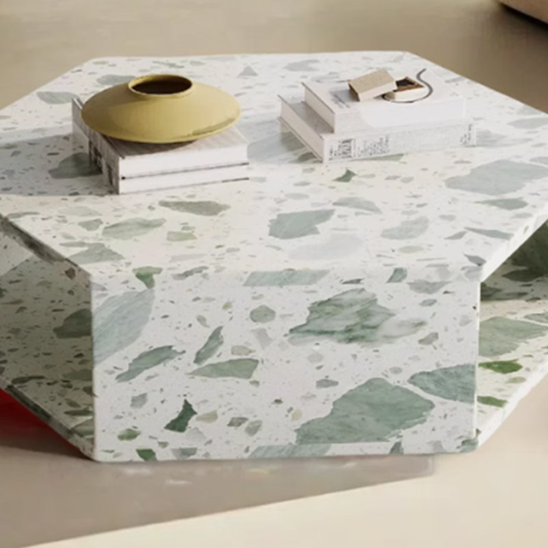 Table basse au design créatif personnalisé, Vert