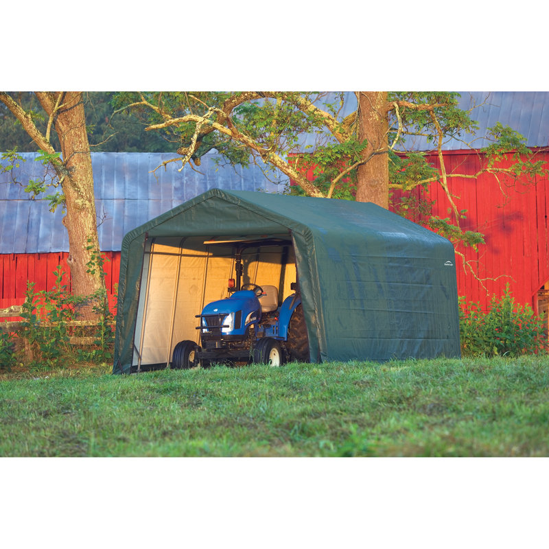 ShelterCoat 12 x 20 ft. Garage Peak, Green