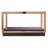 Coni Glass Top Single Coffee Table