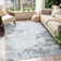 Trellis Washable Abstract Indoor Rug