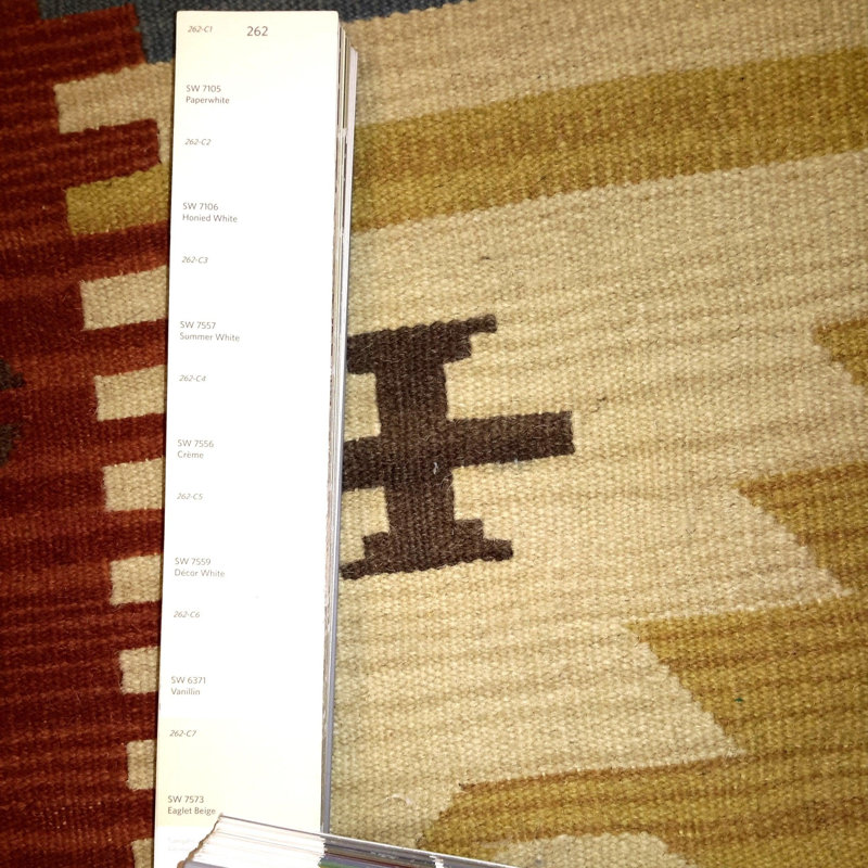 Canvello Hand Made Casual All Over Indo Kilim Rug - 4'0'' X 6'0''