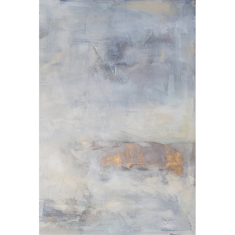 White Blush II by Julia Contacessi - Painting Print, 122cm H x 81cm W, Wrapped Canvas