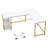 Lantz L-Shaped Metal Base Computer Desk-991201097-1033234467