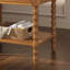 Ensemble de chambre à coucher en bois massif 3 pièces, avec cadre de lit double et 2 tables de chevet, naturel-1577212439-1577212441