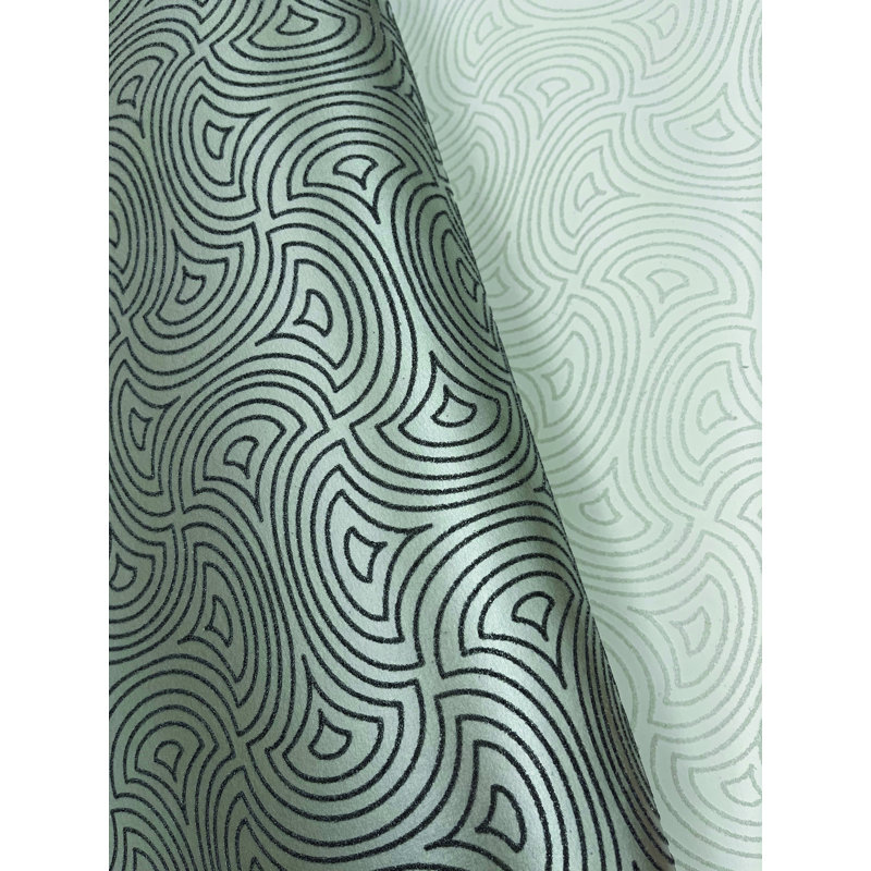 Geometric Wallpaper Roll by Candice Olson, White
