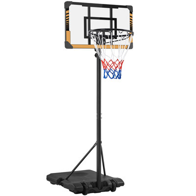 Yaheetech Height Adjustable Portable Metal Basketball Hoop