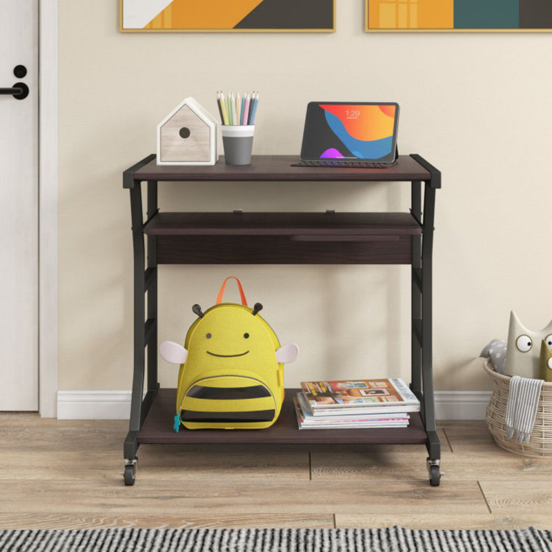 Raigan Metal Base Writing Desk