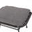 2-Piece Set Patio Ottoman Montana Faux Rattan Outdoor With Cushion