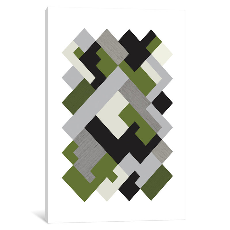 " Rectangles Org ", Canvas, 12" H x 8" W x 0.75" D