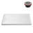 48 in. x 36 in. Alcove Acrylic Shower Base in Glossy White With Left Drain, Drain Included-115222896