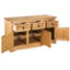 125cm Solid Wood Sideboard