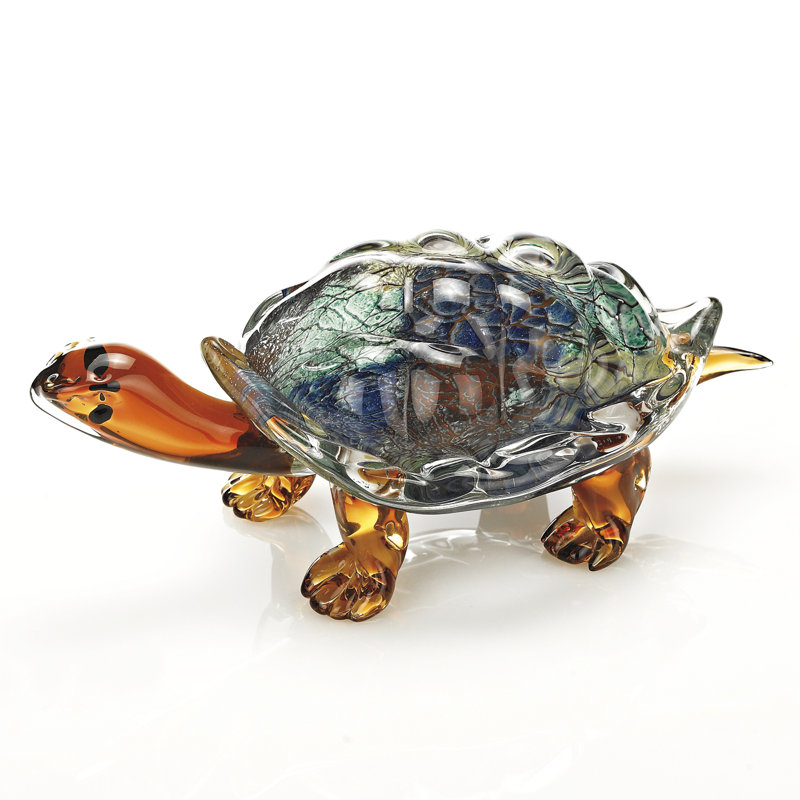 Art de tortue soufflé bouche Angélique
