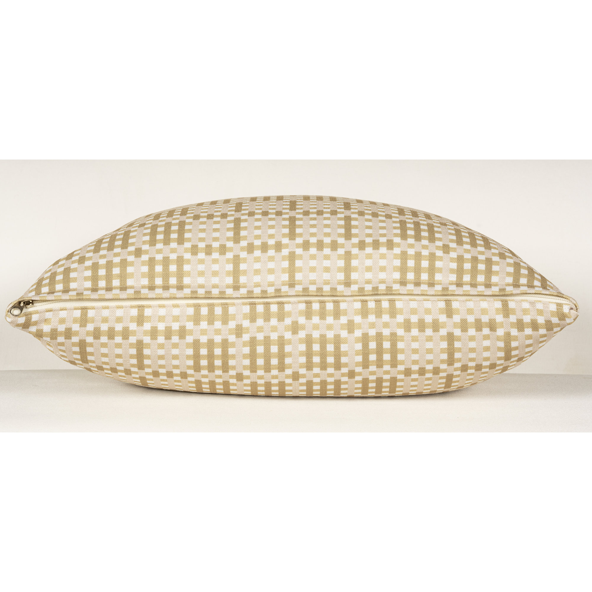 Terrace Accent Pillow, Beige Geometric