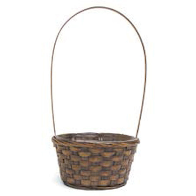 Panier à mèches/en rotin, H 4 po x l 6,75 po x P 13 po, Brun