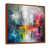 Brown Floater Framed