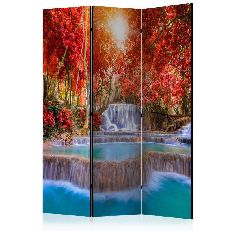 Dajad 172cm H Folding Room Divider, 3