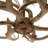 Escher Retro Antler Resin Chandelier Countryside Pendant Light
