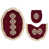 Rouge bordeaux / beige est en rupture de stock