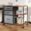 Classeur Kaylianna 29,6 po, classeur mobile avec tablettes et tiroirs de rangement, classeurs de bureau personnel pour format A4 / lettre / légal, classeur pour imprimantes-1961648508