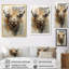 Buffalo Bison Head II - Buffalo, reproduction sur toile encadrée-63921178-63921174