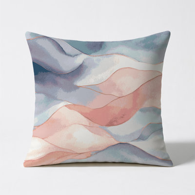 Soft Waters Indoor And Outdoor Throw Pillow