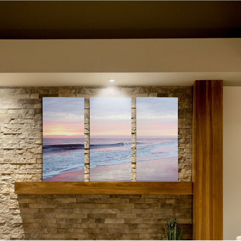 « matinée break i », une image multi-pièces de première qualité sur toile, H 24 po x l 48 po x P 1,5 po