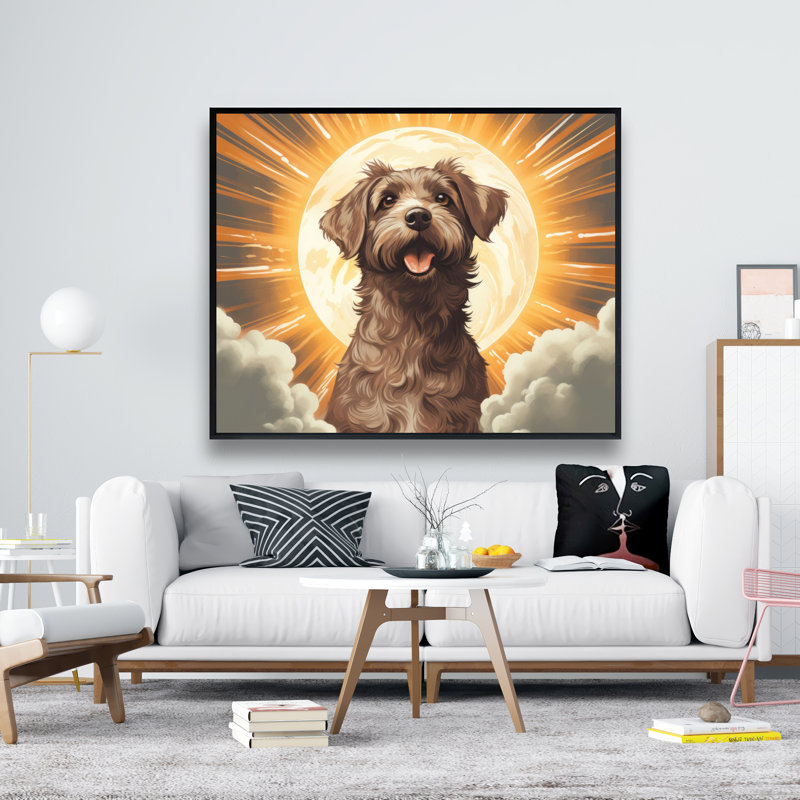 Pupper - 48"x60" Framed canvas