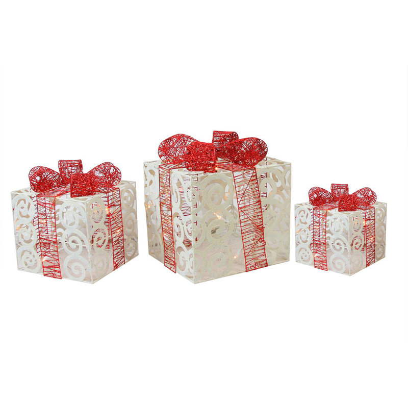 Ornement boule de Noël holographique scintillante incassable, Blanc