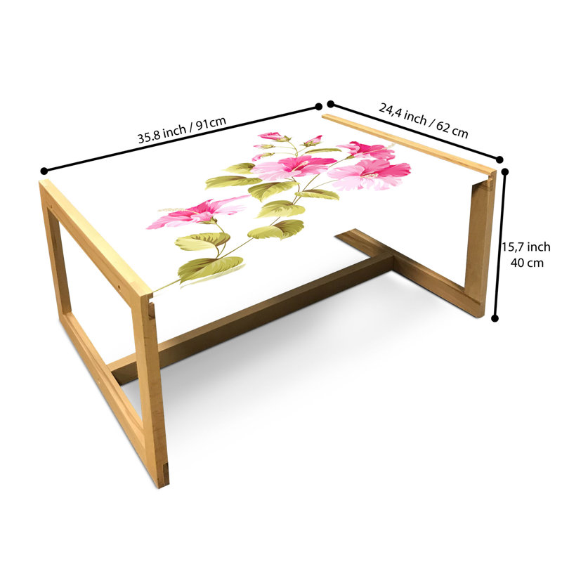 Janaisa Sled Coffee Table, 90cm H x 62cm W x 40cm D