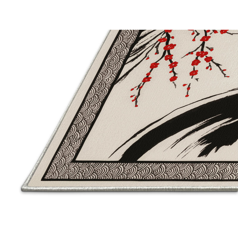 Whispering Blossoms Rug, Rectangle 8' x 12'