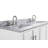 Ewen 61'' Double Bathroom Vanity with Marble Top-2131843093-2126368682-2126368680