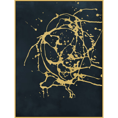 Blue Velvet Splash 4 Painting by Thom Filicia
