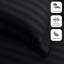 Haffa Microfiber Striped Duvet Cover Set with Pillowcases Included-122105733-122105741