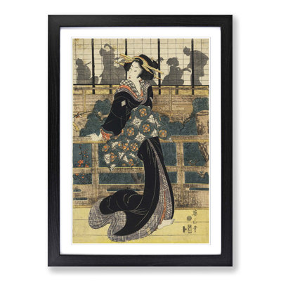 Eizan Kikukawa - Single Picture Frame Painting