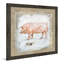 «Burlap Pig» par Carol Robinson - impression encadrée-491816981