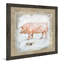 «Burlap Pig» par Carol Robinson - impression encadrée-491816982