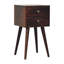 30cm W Solid Wood Bedside Table
