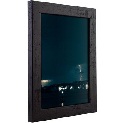 Belli Rustic Black Pine Matte Picture Frame