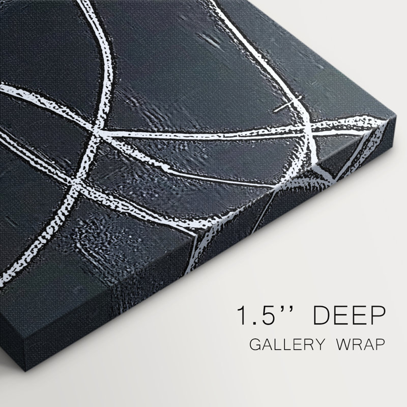 Abstract Series 7 # XLVI-Gallery, toile tendue, H 16 po x l 32 po
